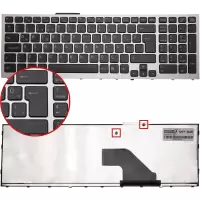 Sony Vaio VPC-F13, VPCF111 Klavye (Siyah TR)