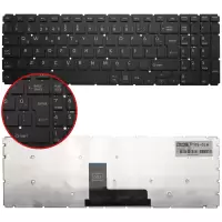 Toshiba Satellite L50-B-1DK, L50-B-1DL Notebook Klavye (Siyah TR)