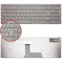 Toshiba Satellite L50-C-177, L50-C-178 Notebook Klavye (Beyaz TR)
