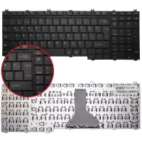 Toshiba Satellite L505-13N, L505-13P Notebook Klavye (Siyah TR)