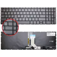 Hp 15-fd0004nt (86n52EA) Klavye Işıklı (Siyah TR)