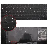 MSI Cyborg 15 A13VE Klavye Işıklı (Siyah TR)