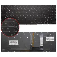 MSI Sword 15 A12UC-037 Klavye Işıklı (Siyah TR)