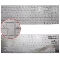 Asus VivoBook X540NA-GQ137, X540UA-GO2902T Klavye (Beyaz TR)