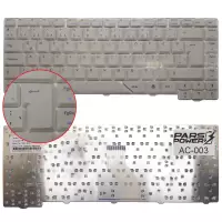 Acer ZD1, V-0109BIAS1-US, V072146AS1 Notebook Klavye (Gri TR)