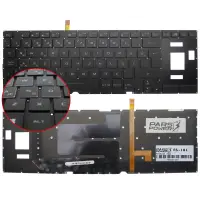 Asus Rog Zephyrus S GX531GS, GX531GV Klavye Işıklı (Siyah TR)