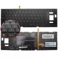 Asus Rog Zephyrus S GX531GW-AB76, GX531Gw-Ah76 Klavye Işıklı (Siyah TR)