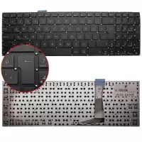 Asus E502NA-GO001T, X502NA-GO044 Klavye (Siyah TR)