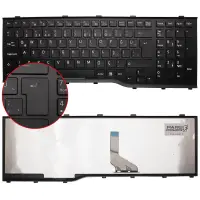 Fujitsu Siemens AH532 GL-500, AH532/GL-300 Notebook Klavye (Siyah TR)