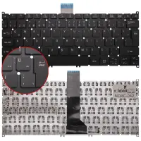 Acer Aspire V3-371-52HY, V3-371-54A4 Notebook Klavye (Siyah TR)