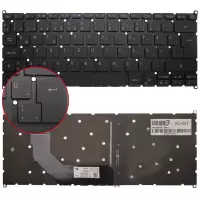 Acer Swift 1 SF113-31 N17P2 Klavye Işıklı (Siyah TR)