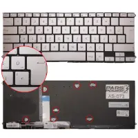 Asus 0KNB0-D633LA00 Notebook Klavye (Işıklı Gümüş TR)