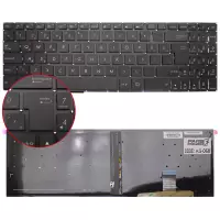 Asus VivoBook X580VN, X580GD, X580VD Klavye Işıklı (Siyah TR)