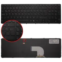 Sony Vaio SVE1511S9R, SVE1511T1E, SVE1511T1R Notebook Klavye (Siyah TR)