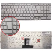 Sony Vaio V1116788, V111678A, V111678B Notebook Klavye (Beyaz TR)