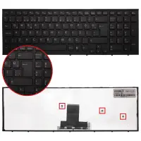 Sony Vaio V1116788, V111678A, V111678B Notebook Klavye (Siyah TR)