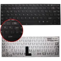 Toshiba Portege R830-10R, R830-10V, R830-110 Notebook Klavye (Siyah TR)