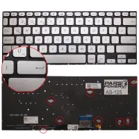 ASUS VivoBook S14 K430 Klavye Işıklı (Gümüş TR)