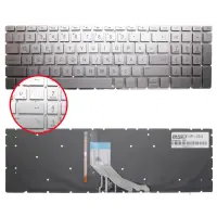 HP 250 G7 6MQ83EA, 255 G7 9TV88ES Notebook Klavye Işıklı (Gümüş TR)