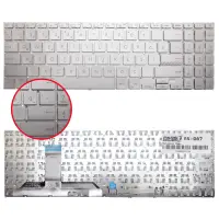 Asus Vivobook Go 15 E1504FA-NJ738 Klavye (Gümüş TR)