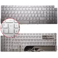 Dell inspiron G15 5511 Serisi Klavye (Gümüş TR)