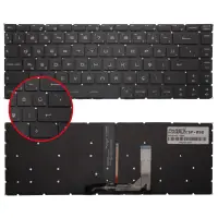 Msi MS-16R2, MS-16R5 Klavye Işıklı (Siyah TR)