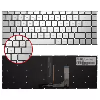 Msi 9Z.NEVBN.A0T Klavye Işıklı (Gümüş TR)