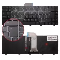 Dell 0RNN5P, 0X48YG Klavye Işıklı (Siyah TR)