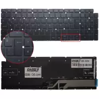 Dell Latitude 3510 P101F, P101F002 Klavye Işıklı (Siyah TR)