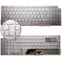 Dell Vostro 3501, 15-3501, 15 3501 Klavye (Gümüş TR)