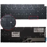 Dell Vostro 3501, 15-3501, 15 3501 Klavye Işıklı (Siyah TR)