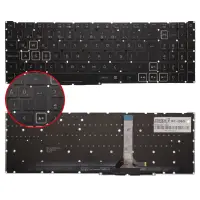 Acer Nitro 5 AN517-54-718T, AN517-54-71EJ Klavye Işıklı (Siyah TR)