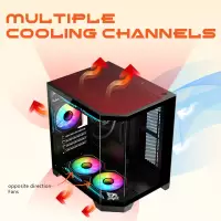 Gameagle Edge Compact 3 Argb Fanlı Oyuncu Pc Kasası (Siyah)
