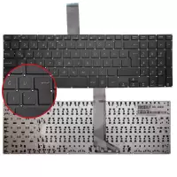 Asus R550C, V550C, S550C Notebook Klavye (Siyah TR)