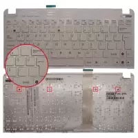 Asus Eee Pc 1016, 1016P, 1016PT, 1018P, 1018PB Notebook Klavye (Beyaz - Çerçeveli TR)