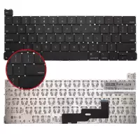 Apple MacBook Pro 13 M1 A2338 MYDA2LL/A* Klavye Işıklı (Siyah US)