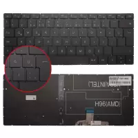 Huawei Matebook 2H-BCBTQH80111 Klavye Işıklı (Siyah TR)