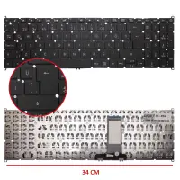 Acer Aspire 3 A317-32 Klavye (Siyah TR)
