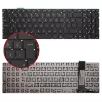 Asus N550JK-CN090H, N550JV-DB71-CA, N550JV-DB72 Klavye (Siyah TR)