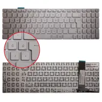 Asus GL550J, N550JA, N550JK, N550JV Klavye (Gümüş TR)