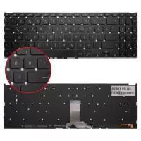 Asus VivoBook 15 X512DA, X512DK, X512FB Klavye Işıklı (Siyah TR)