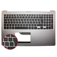 Asus Transformer TP500LB TP500LN Üst Kasalı Klavye (Siyah TR)