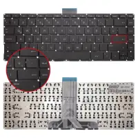 HP Stream 14-ax000 Serisi Notebook Klavye (Siyah TR)