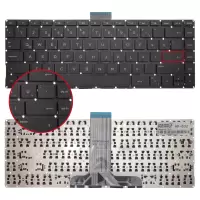 Hp Stream 905570-001, 905570-141 Notebook Klavye (Siyah TR)