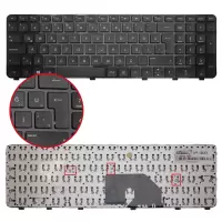 Hp Pavilion dv6-6c51st Notebook Klavye (Siyah TR)