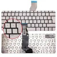 Hp 11-D Serisi Notebook Klavye (Beyaz TR)