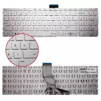 HP ENVY 15-ae101nt (N7L03EA) Klavye (Gümüş TR)