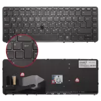 HP ZBook 15u G2 (J9A13EA) Notebook Klavye (Siyah TR)