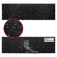 HP 15-dw4003nt (7A6Y7EA) Notebook Klavye Işıklı (Siyah TR)
