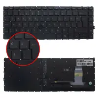HP EliteBook 840 G7, 840 G8 Klavye Işıklı (Siyah TR)